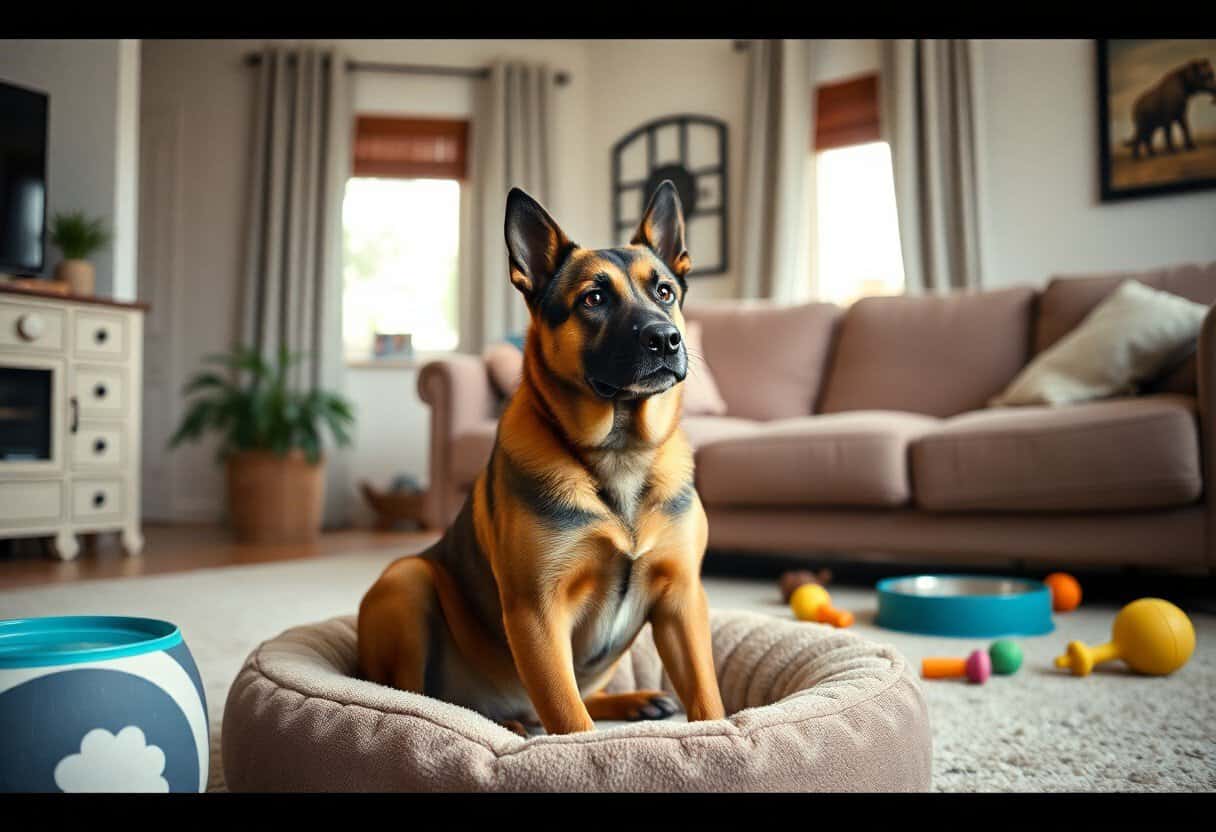 German Shepherd and Pitbull mix