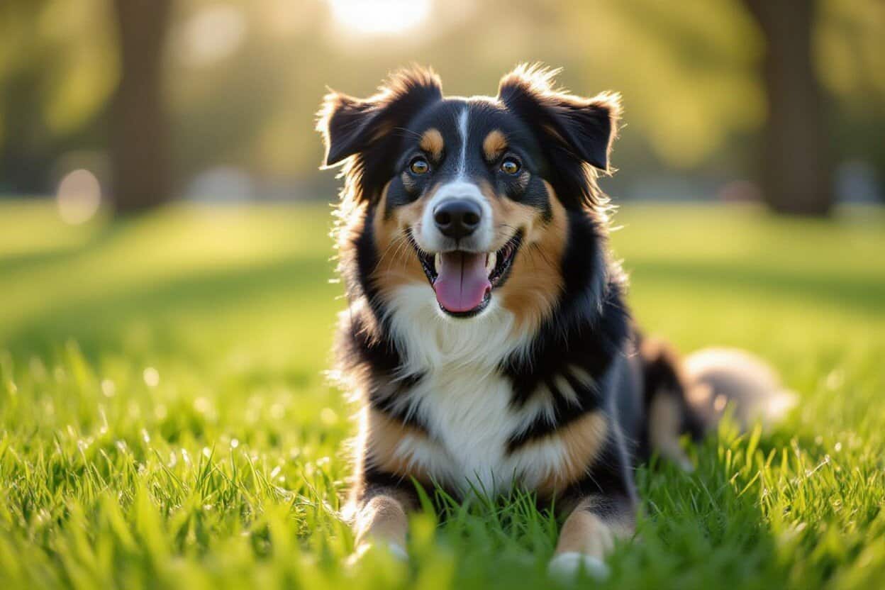 dog is shaking and panting