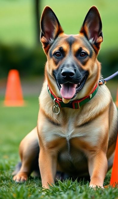 German Shepherd Pitbull mix
